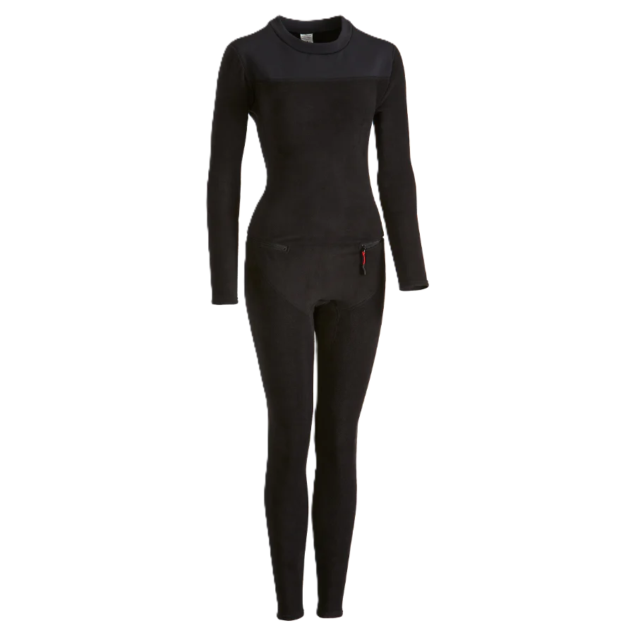IR Women's Thick Skin Union Suit with Relief Zipper