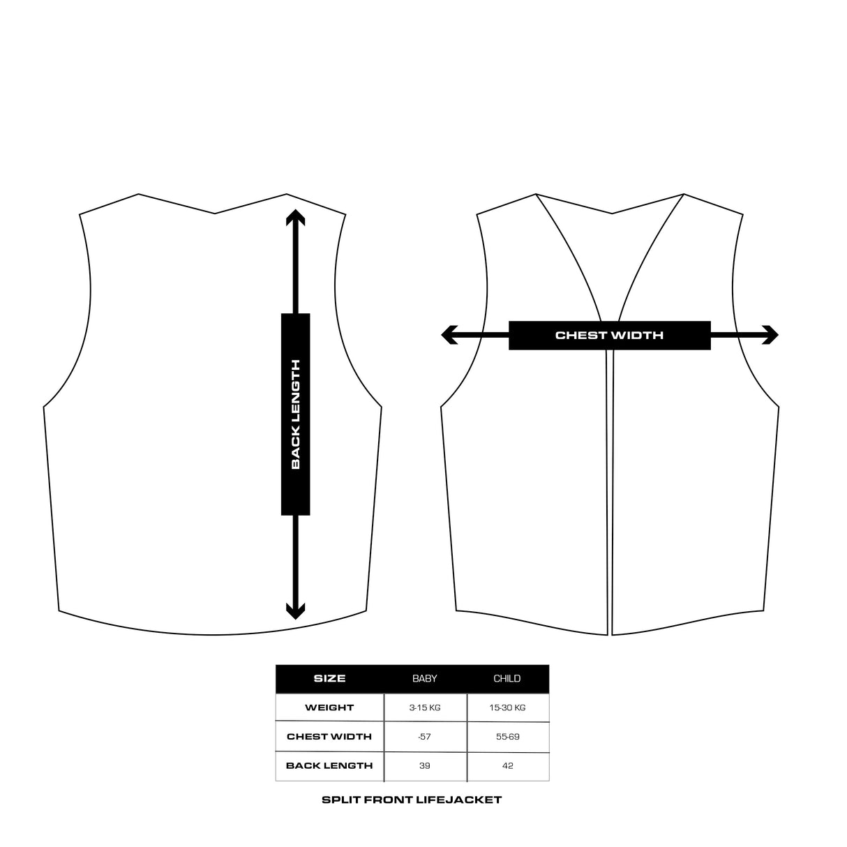 Baltic Split Front Life Jacket