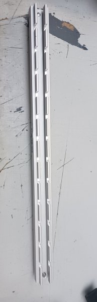 Rainbow single aluminium footrest