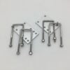 Ruk Sport Long U Bolt Adapter Kit for V bar roof carrier