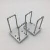 Ruk Sport Long U Bolt Adapter Kit for V bar roof carrier