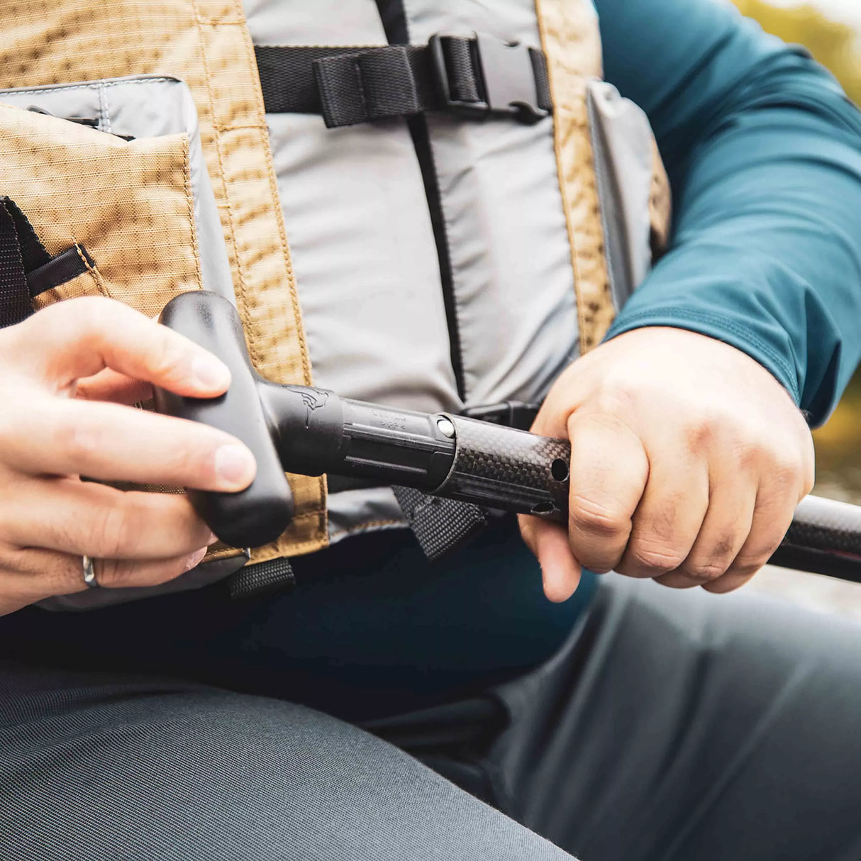 Pelican T-curved ergo handle