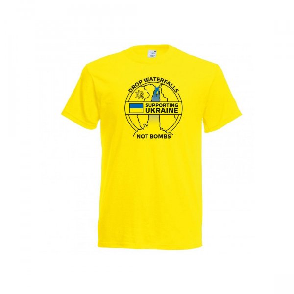 Pyranha Drop Waterfalls Not Bombs T-Shirt