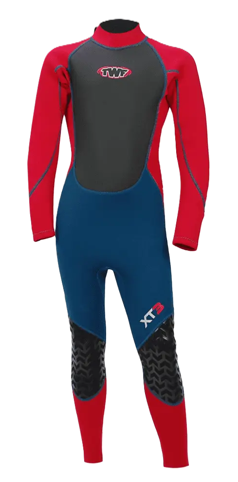 TWF XT3 Kids Wetsuit Red * Back