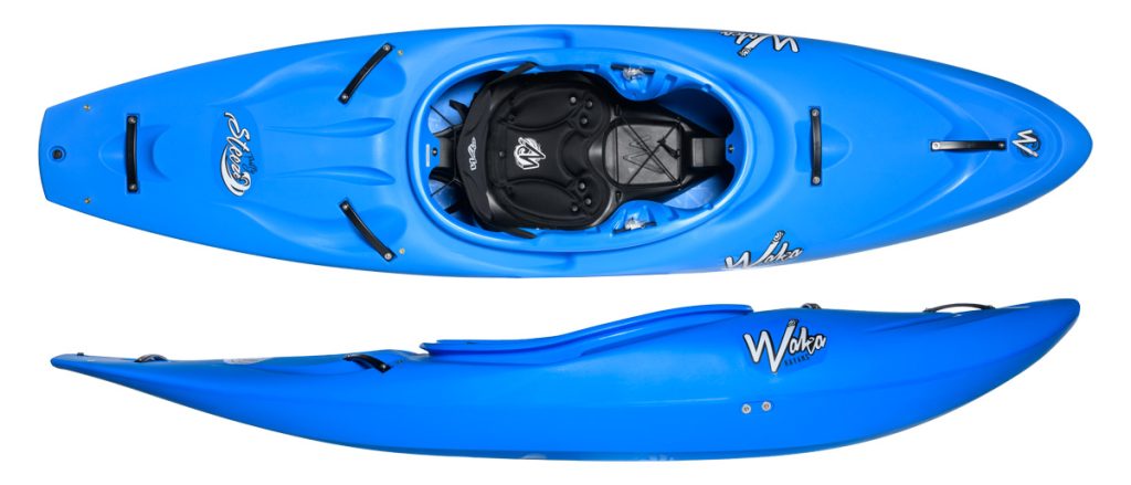 Waka Steeze Whitewater Kayak - Without Pod