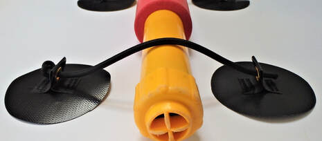 WHETMAN D RING 25MM PVC PATCH BLACK