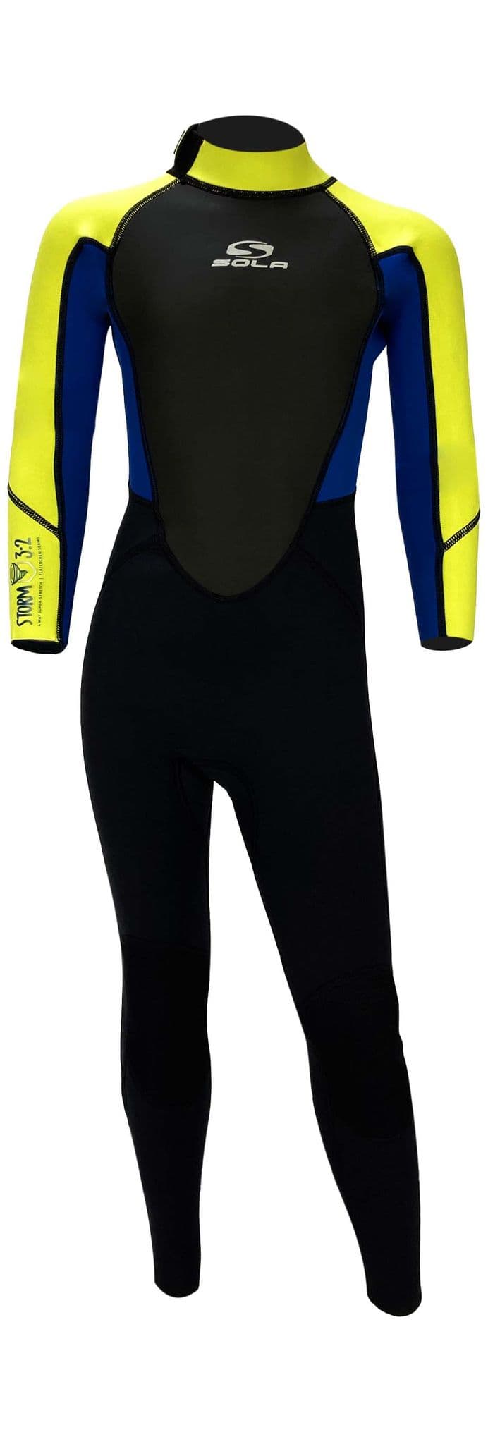 Sola Storm 3mm Kids Wetsuit * Back
