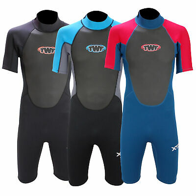 TWF XT3 Shortie Mens Wetsuit Blue *