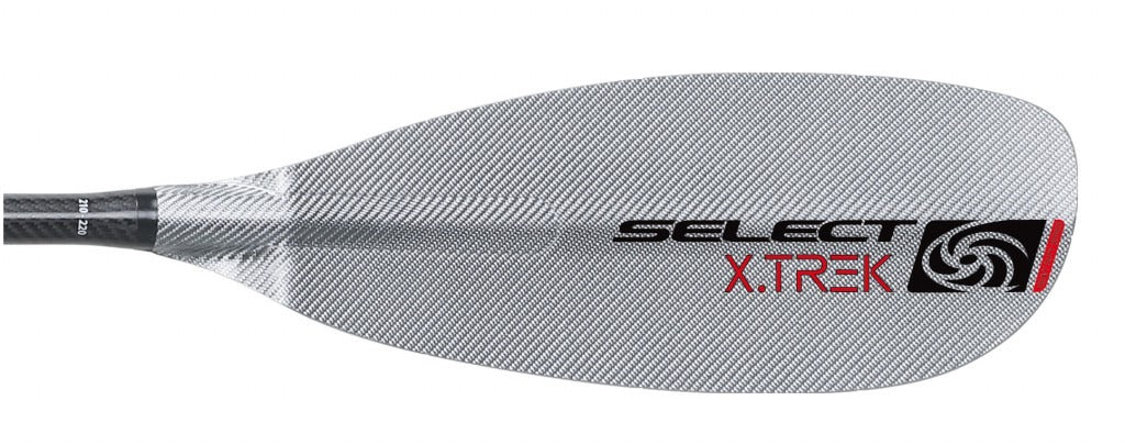 Select X Trek straight shaft 2pc touring paddle