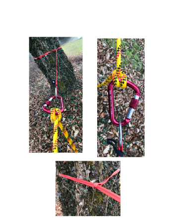 HF Fishing line open sling with O ring