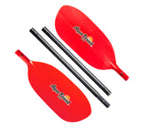 Aqua Bound Shred Red 4ps Split paddle 200cm