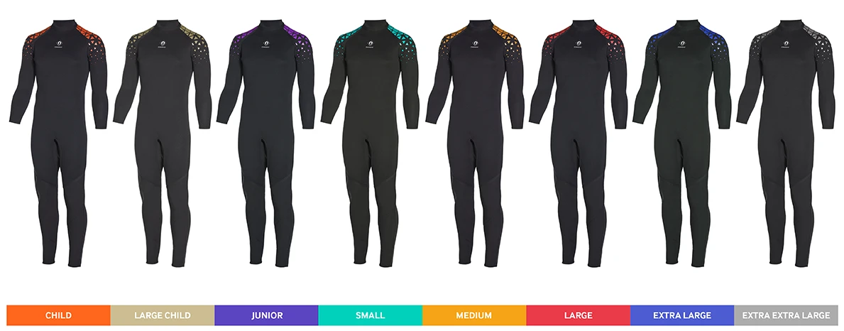 Crewsaver Centre one piece wetsuit 4mm